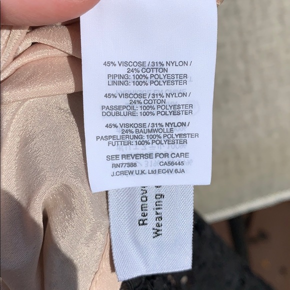 J.Crew Black Lace Dress - Picture 16 of 16